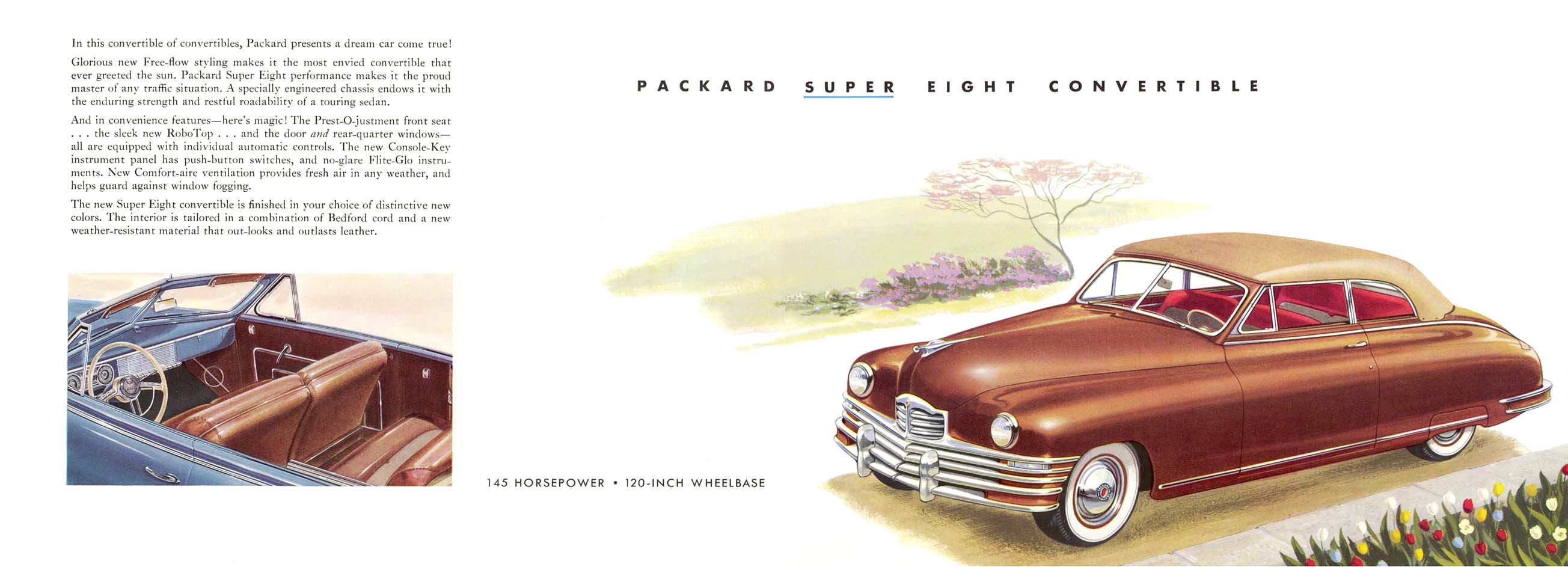 1948 Packard Brochure Page 1